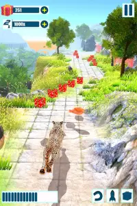 Leopard Survival:Endless Cheetah rush Animal Game Screen Shot 4