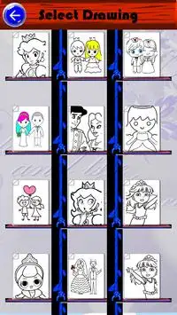 Prince and Princess Coloring Pages Screen Shot 1
