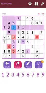 Free Classic Sudoku Puzzles Screen Shot 1