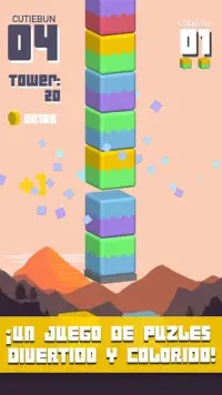Towersplit: ¡Combina colores en la torre! Screen Shot 0