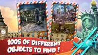 Hidden Objects World Tour - Search and Find Screen Shot 1