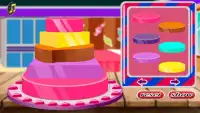 permainan dekorasi kue: game memasak Screen Shot 0