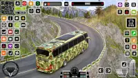 US military bus simulator game Screen Shot 2