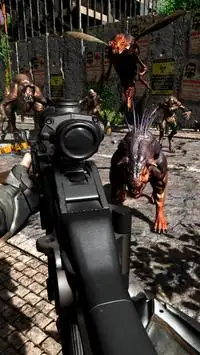 Sniper shooter free - kill monsters Screen Shot 0