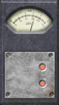 Dosimeter simulator, Geiger counter prank Screen Shot 1