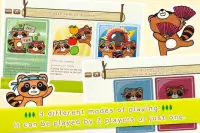 Raccoon Party - 2 player game Screen Shot 1