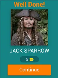 Pirates of the Caribbean Quiz Screen Shot 7