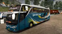Jetbus Bus Simulator : Indonesia Livery Bus Screen Shot 1