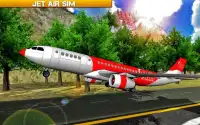 Flugzeug Jet fliegend Simulator Spiele Screen Shot 0