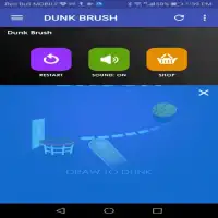 dunk brush game 2020 Screen Shot 1