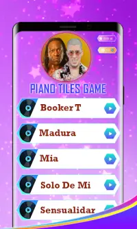 Bad Bunny Booker T Piano Tiles Screen Shot 1