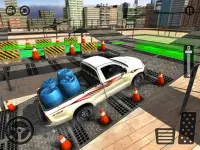 Cargo Pickup Truck Parkplatz Schul Simulator Screen Shot 8