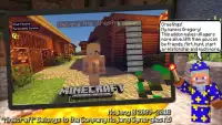 Аддон Comes Alive 2 Villagers для Minecraft PE Screen Shot 0