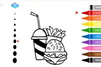 Kids Coloring Food Screen Shot 3