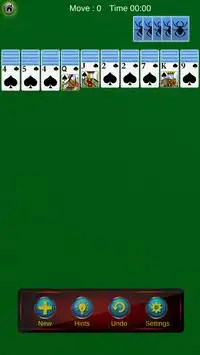 Spider Solitaire Screen Shot 3