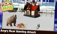 الدب الغاضب هجوم 3D Screen Shot 0
