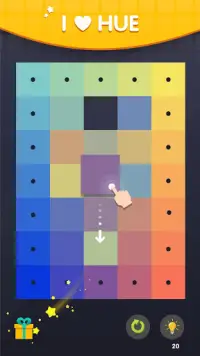 ColorDom - 面白い色消え系ゲーム Screen Shot 0