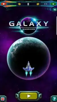 Galaxy Warrior Shooter: Alien Attack Space 2020 Screen Shot 0