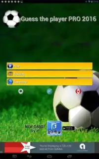 Jogadores de futebol PRO 2017 Screen Shot 8