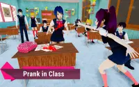 Anime School Girl Life Games Screen Shot 4