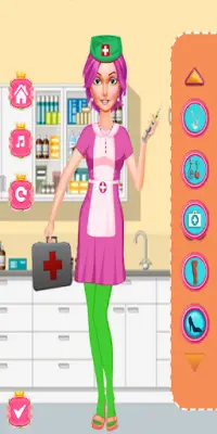 Game nurse in the hospital Screen Shot 6