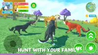 🐺 Wolf Simulator: Wild Animals 3D Family Game Screen Shot 0