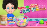 How To Make Slime Toy: Glowing DIY Maker Games Screen Shot 4