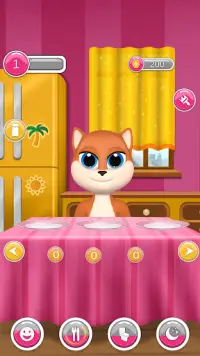 My Talking Cat Sofy - Virtual Pet Game Screen Shot 1