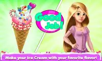 Long Hair Princess Ice Cream Maker Game Screen Shot 3