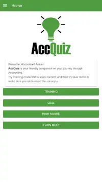 Accounting Quiz - AccQuiz Screen Shot 0
