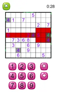 Sudoku - Unique Numbers 2D Offline Screen Shot 3