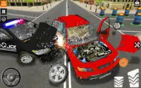 acidente de carro policial perseguição de carro Screen Shot 0