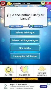 Questions Dragon Ball GT - DBGT Quiz and Trivia Screen Shot 6