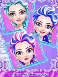 Hairdresser games - Hair Style games Screen Shot 7