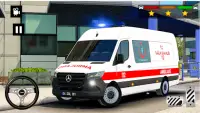 Ambulance Game: City Rescue 3d Screen Shot 1