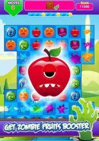 Angry Zombie Fruit Heroes Screen Shot 1