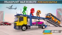 Mars Battle: Bus Robot Game 3D Screen Shot 6