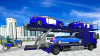 米国 警察 リムジン 車 トランスポーター ゲーム Screen Shot 1