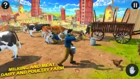 Farming Games - Farm Life Sim Screen Shot 2