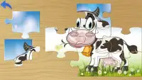 Cartoon animal puzzle Screen Shot 9