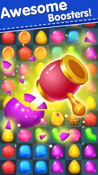 Candy Yummy - New Bears Candy Match 3 Games Free Screen Shot 2