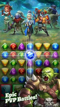 Dragon Strike: Puzzle RPG Screen Shot 2