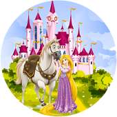 Princess Rapunzel & Maximus raiponce jungle advent