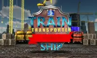 Поезд Транспортер корабль сим Screen Shot 3