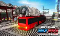 Unmöglich Bus Himmel Fahren Simulator 2018 Screen Shot 1