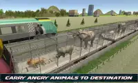 गुस्सा जानवरों ट्रेन परिवहन Screen Shot 1