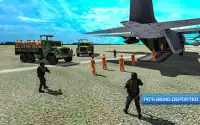الجيش مجرمي النقل - الشرطة محاكي الطائرة Screen Shot 2