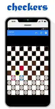 enlgish game : Checkers free Screen Shot 0