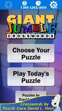 Giant Jumble Crosswords Screen Shot 0