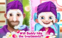 Spa Day with Daddy - Makeover Adventure for Girls Screen Shot 0